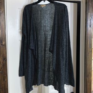 Charcoal gray cardigan